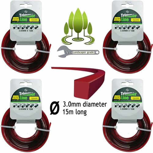 Square 3mm 15m long - 15m,