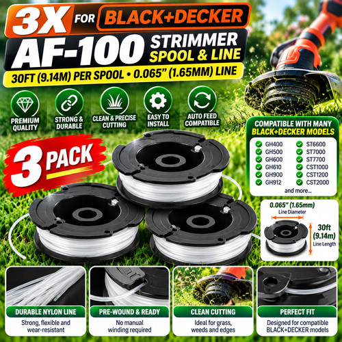 For black decker - black+decker, af-100