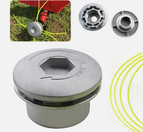 Bump feed trimmer head line - feed,